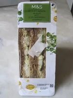 Mängden socker i Sandwich Œuf et Cresson, Pain Malté à l'Anglaise