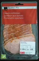 Mängden socker i Jambon aux épices