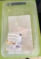 Mängden socker i Escalope de blanc de dinde