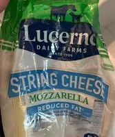Mängden socker i String Cheese, Part-Skim, Mozzarella, Light Low-Moisture