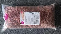 Mängden socker i Viande de boeuf hachée