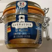 Mängden socker i Foie gras de canard entier