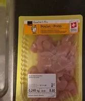 Mängden socker i Poulet-Geschnetzeltes