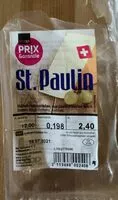 Mängden socker i St. Paulin