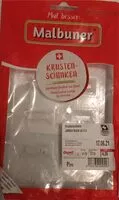 Mängden socker i Krustenschinken