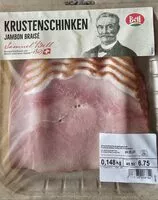 Mängden socker i Krustenschinken