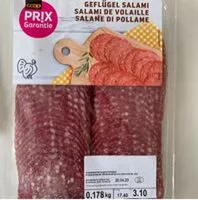 Mängden socker i Geflügel Salami