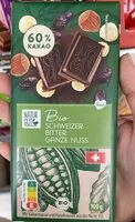 Mängden socker i Bitter ganze nuss