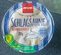 Mängden socker i Schlagsahne wärmebehandelt