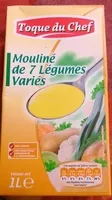 Mängden socker i Mouliné de 7 légumes variés
