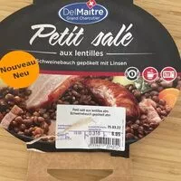 Mängden socker i Petit sale aux lentilles