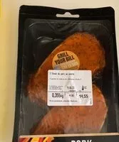 Mängden socker i Steak de porc au poivre