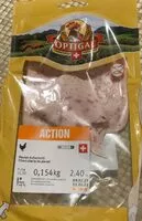 Mängden socker i Charcuterie de Poulet