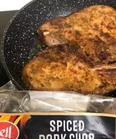 Mängden socker i Spiced pork chop