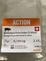 Mängden socker i Fleischkäse