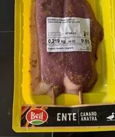 Mängden socker i Brochettes de canard assaisonnées