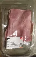Mängden socker i Découpes de jambon