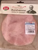 Mängden socker i Jambon de campagne