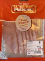 Mängden socker i Jambon du prince