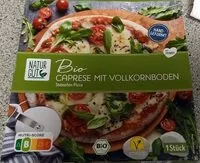 Mängden socker i Bio Caprese mit Vollkornboden Steinofen-pizza