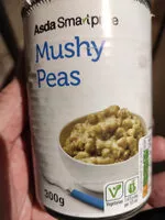 Mängden socker i Just Essentials Mushy Peas