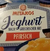 Mängden socker i Joghurt Nach Griechischer Art - Pfirsich