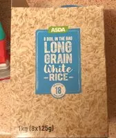 Mängden socker i Long grain white rice