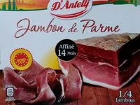 Mängden socker i Jambon de Parme