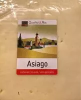 Mängden socker i Asiago
