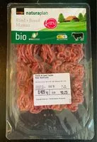 Mängden socker i Viande de boeuf hachée