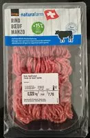 Mängden socker i Rind Hackfleisch