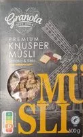 Mängden socker i Müsli - Knusper Müsli Schoko Keks