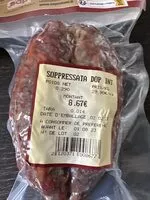 Mängden socker i soppressata dop
