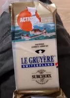 Mängden socker i Le Gruyère AOP Surchoix