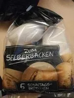 Mängden socker i Sonntagsbrötchen zum Selberbacken