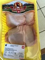 Mängden socker i Hauts de cuisse de poulet