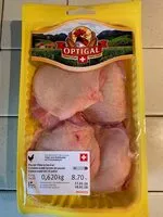 Mängden socker i Poulet Oberschenkel