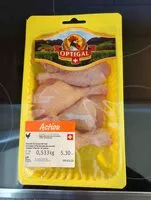 Mängden socker i Poulet Unterschenkel