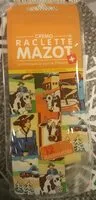 Mängden socker i Raclette Mazot