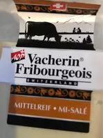 Mängden socker i Vacherin Fribourgeois MI-SALÉ
