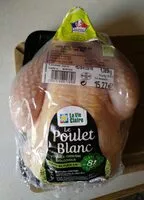 Mängden socker i Poulet blanc fermier bio