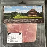 Mängden socker i Emmentaler Bauernhamme