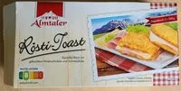 Mängden socker i Rösti-Toast