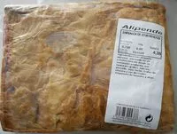 Mängden socker i Empanada de atún Mendoza