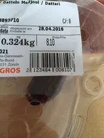 Mängden socker i Dattes Medjool