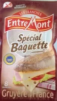 Mängden socker i Gruyère de France spécial baguette