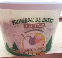 Mängden socker i Fromage de brebis a tartiner