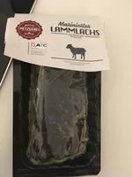 Mängden socker i Marinierter Lammlachs