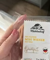 Mängden socker i Delikatesse Mini Wiener