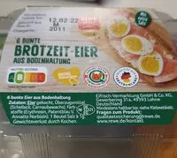 Mängden socker i Brotzeit-Eier